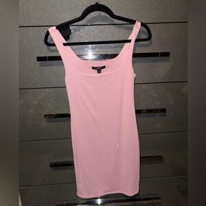 Blush Pink Mini Dress